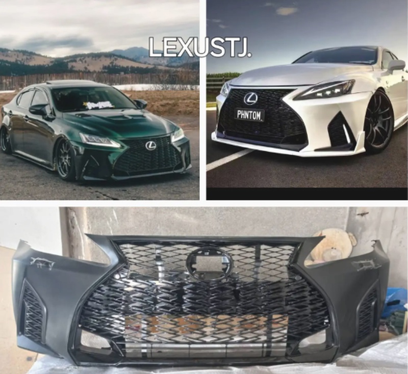 Передний бампер Lexus is250 рестайлинг в стиле 2021